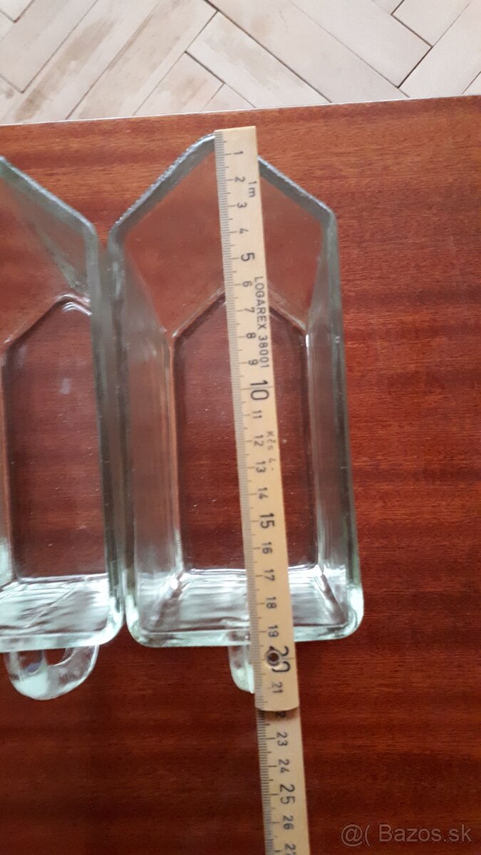 Sklenené šuflíkové dózy - 7