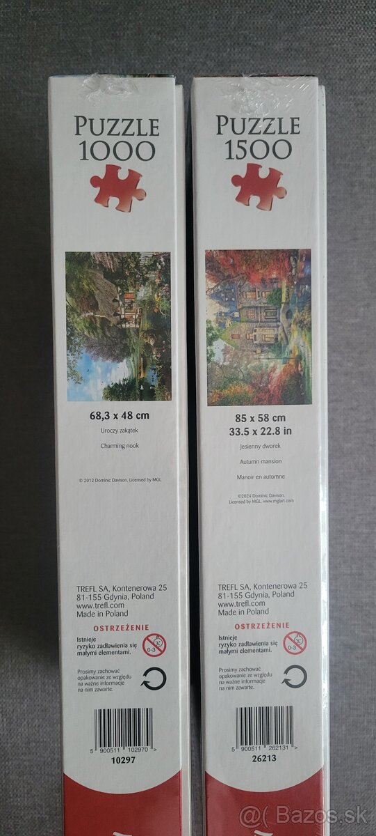 Predam 3x Puzzle stavebnicu - 7