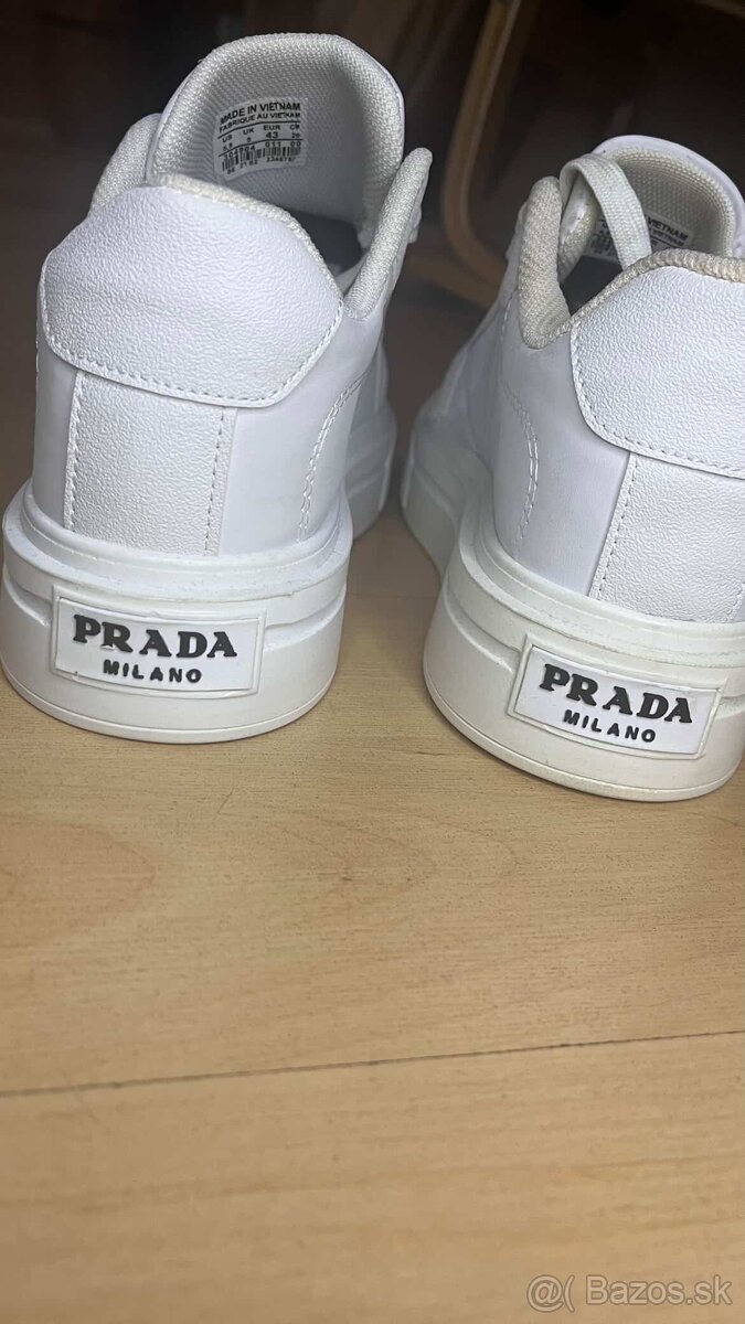 Prada tenisky biele 43 - 7