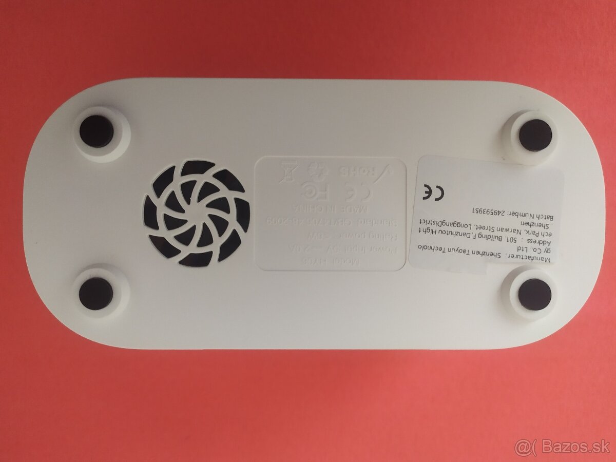 Zvlhčovač vzduchu, plameň, biely - 7