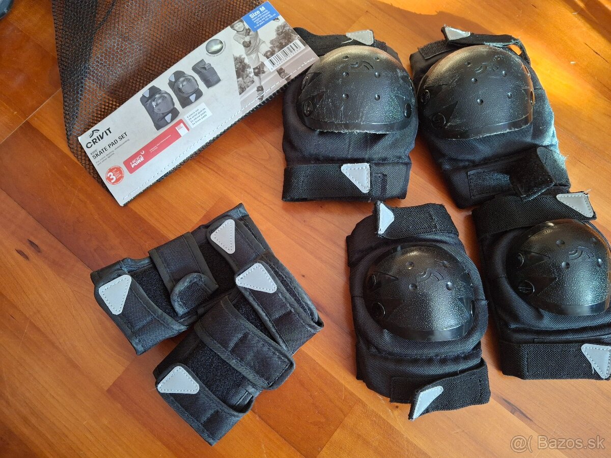 KORČULE OXELO veľ. 29-32 + chrániče veľ.M - 7