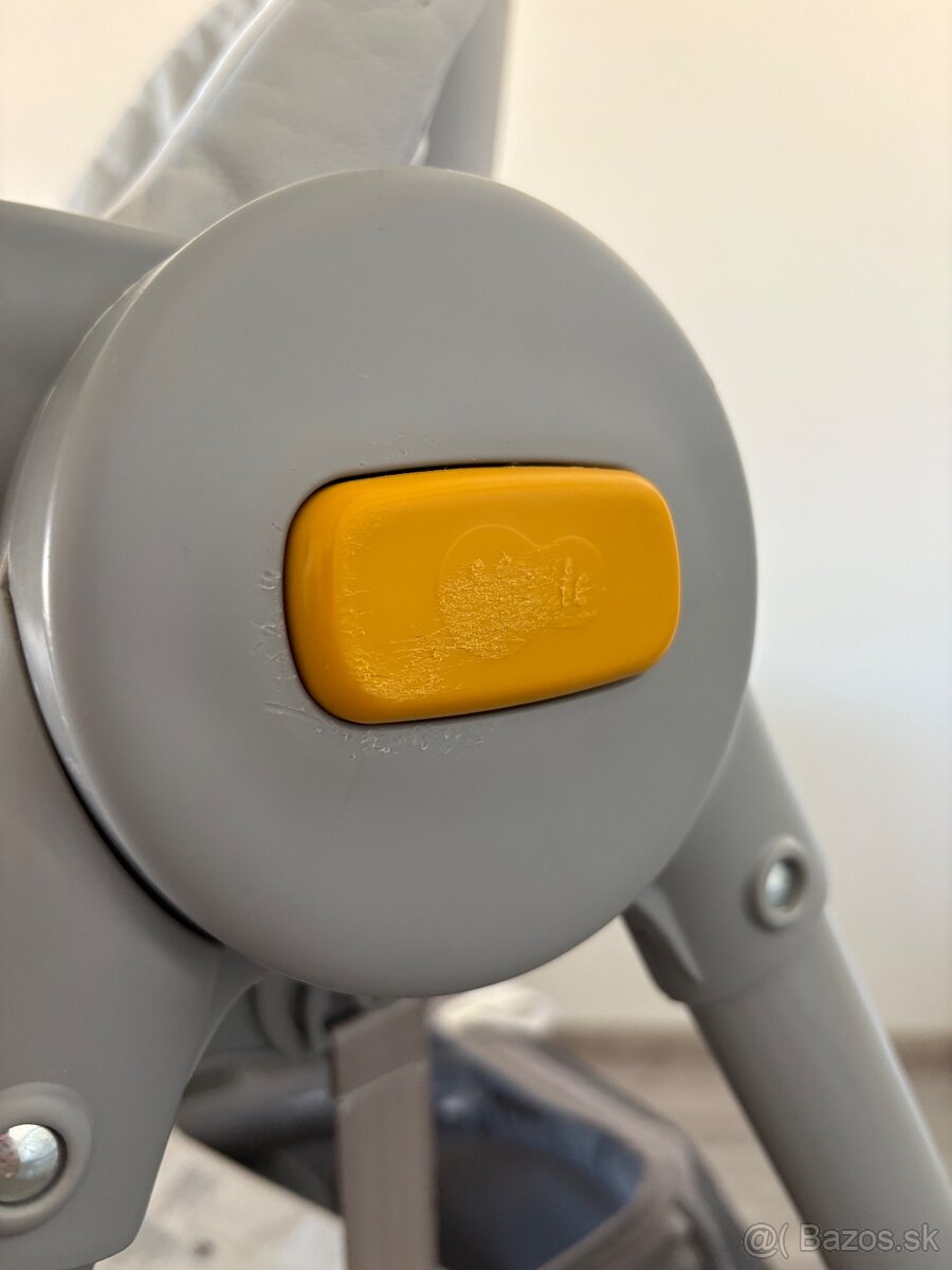 Jedálenská stolička Kinderkraft Lastree Grey 2v1 - 7