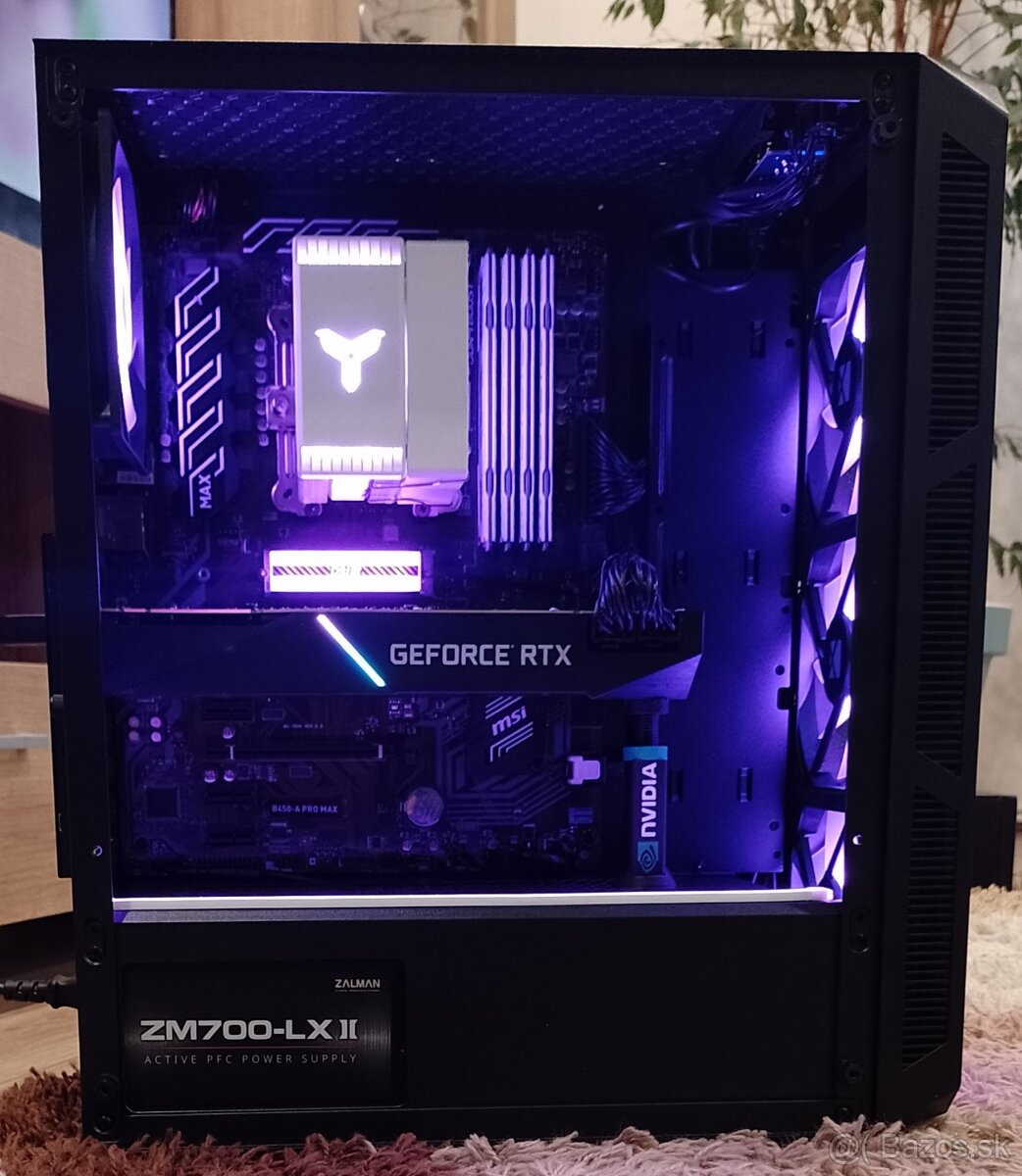 Herný výkonný PC –Ryzen5 / RTX 2080Ti 11GB / 32GB / NVMe - 7