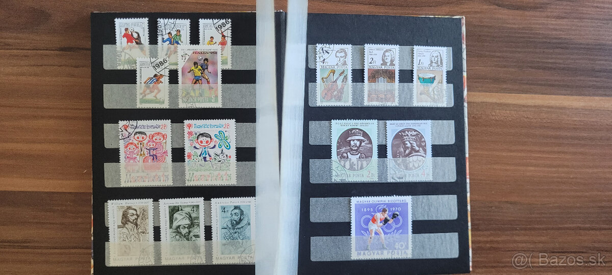 začatá zbierka Maďarska v malom hrubom albume - 7