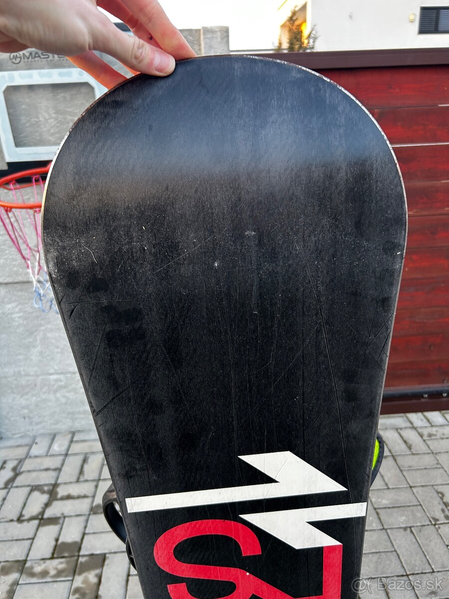 Predám snowboard Rosignol + viazanie - 7