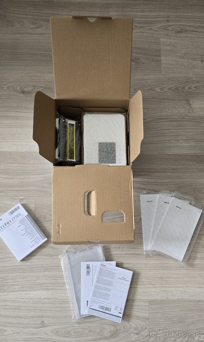 ÚPLNE NOVÁ farebná tlačiareň fotografii Canon SELPHY CP1500 - 7