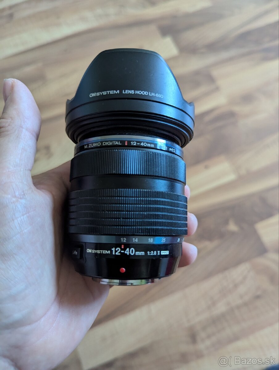 Panasonic GH6 + OM System Digital ED 12-40mm f2.8 a statív - 7