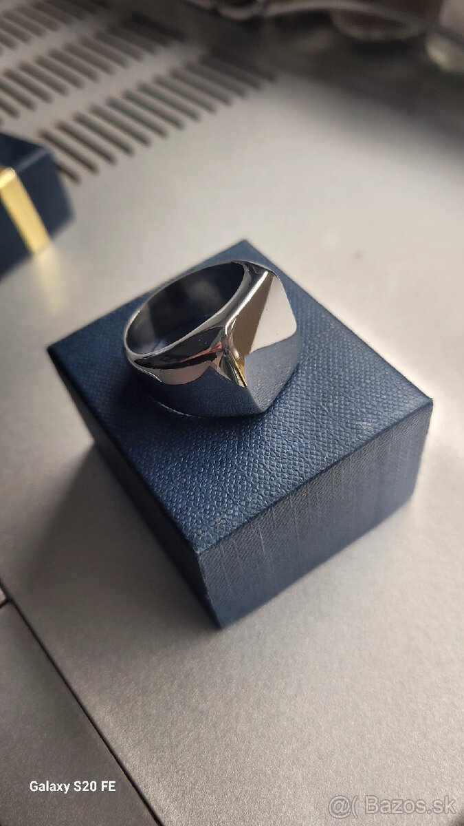 Prsten pečatny chirurgicka ocel - 7