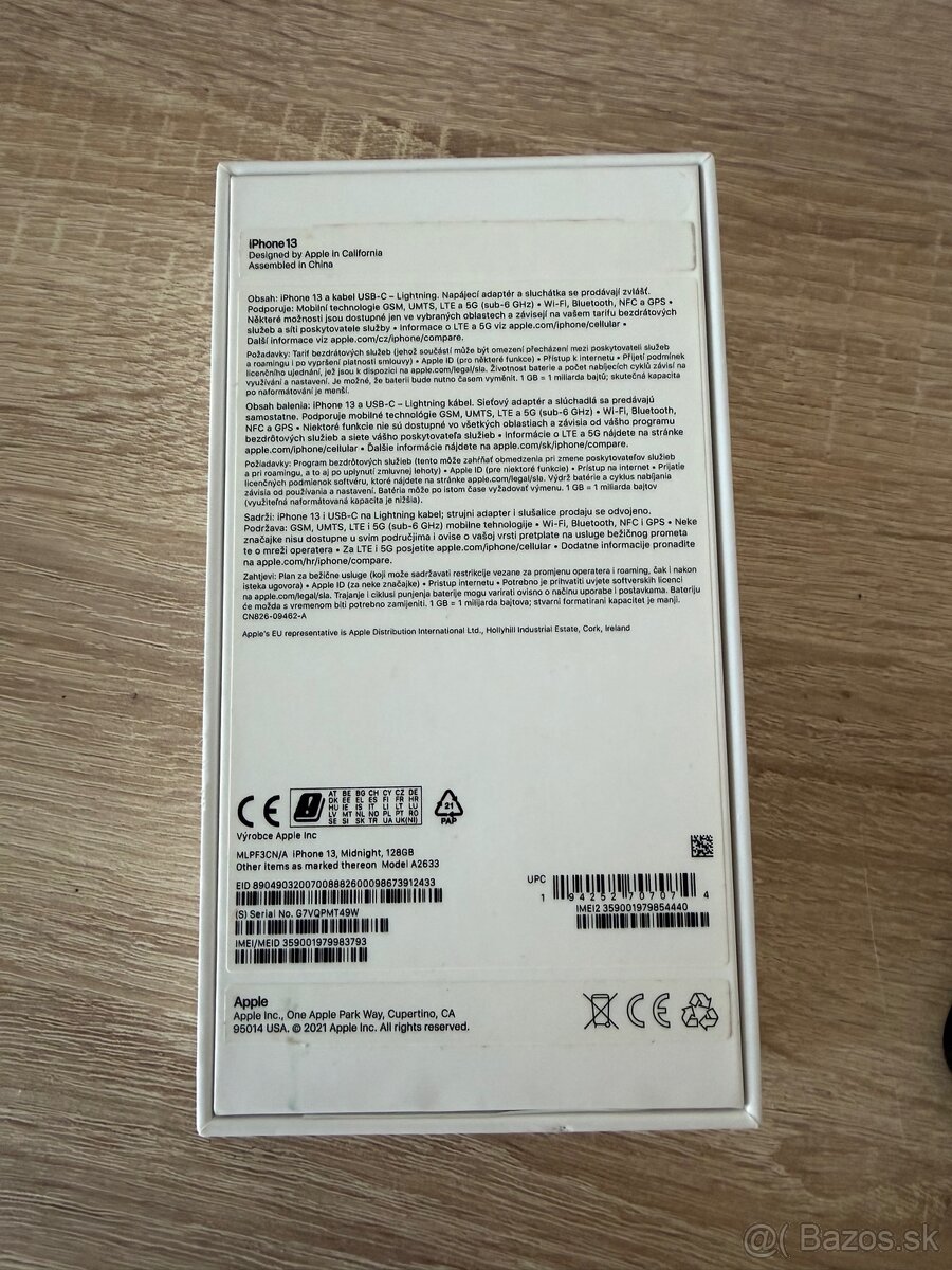 iPhone 13 128 gb Midnight - 7