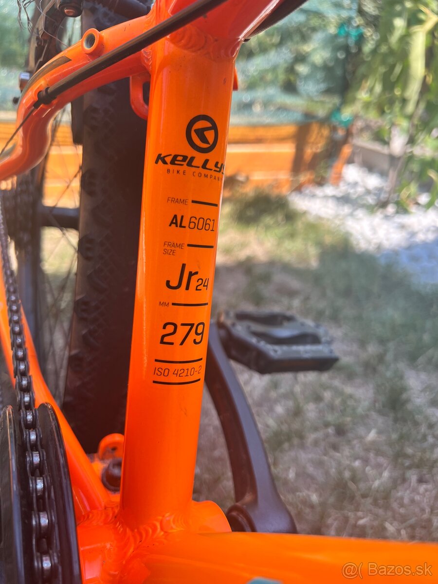 Predám detský bicykel Kellys Kiter 30 24” - 7