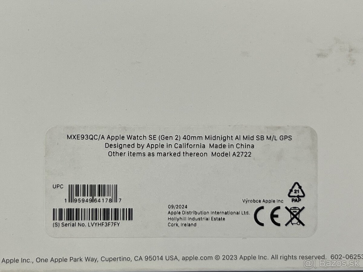 Apple Watch SE 2 40mm - 7