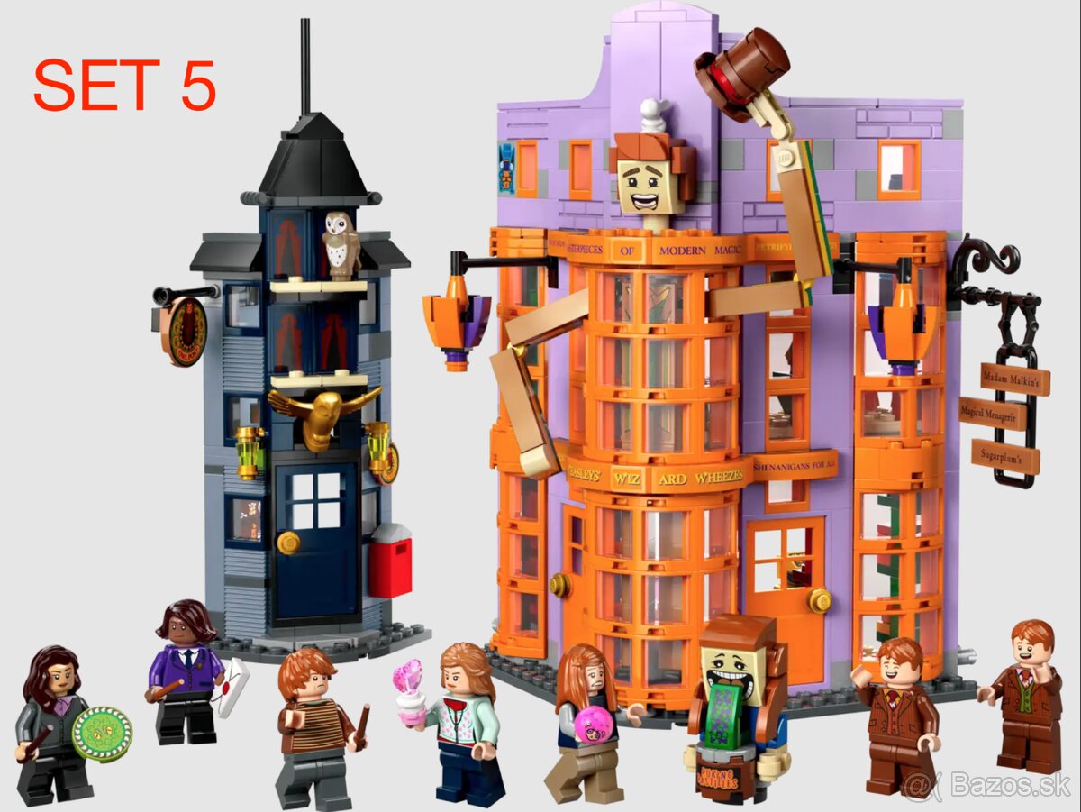 Harry Potter stavebnice 2 + figúrky - typ lego - nové - 7