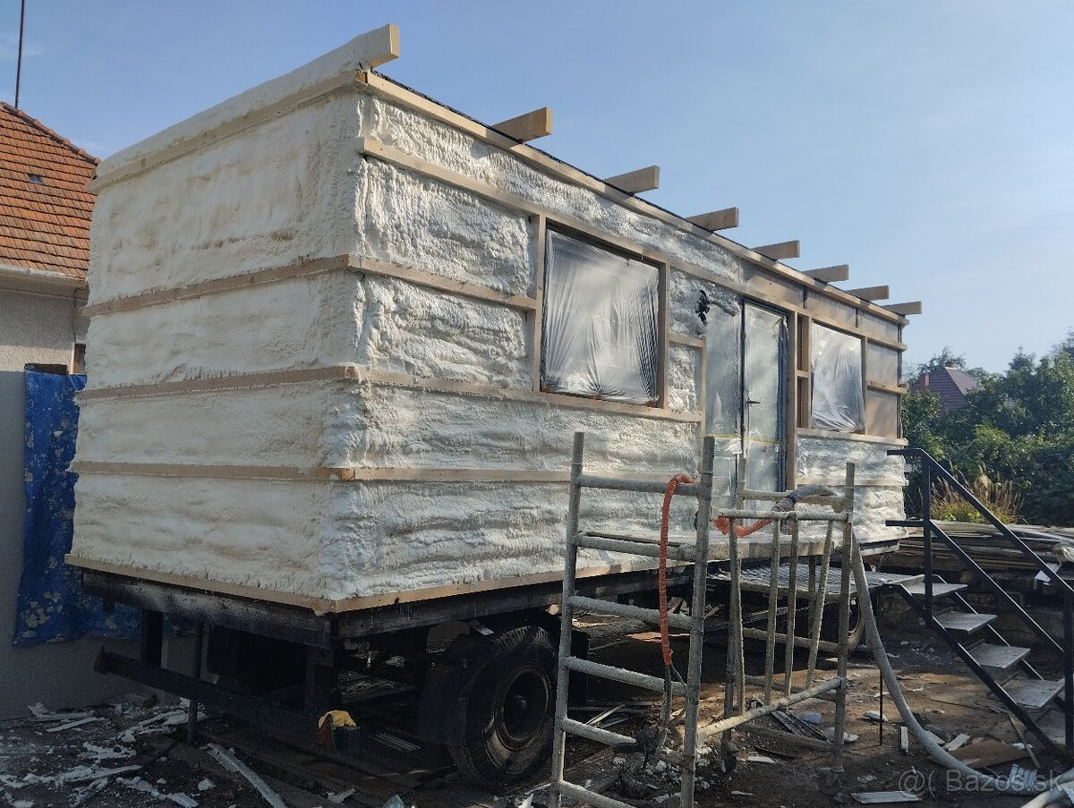 Striekaná izolácia Pur penou - 7