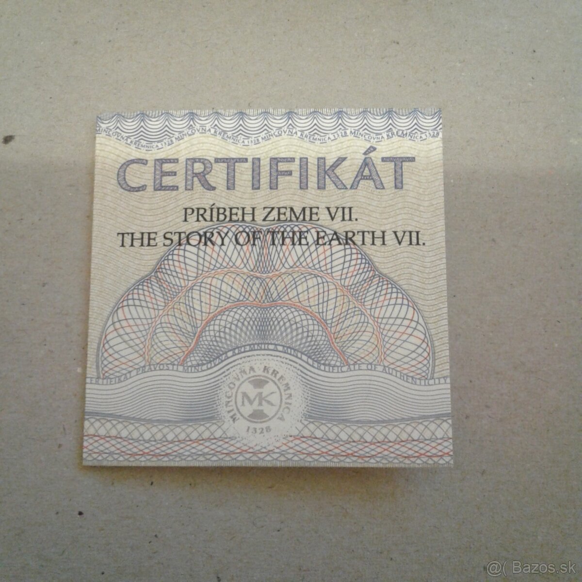 Strieborná minca Príbehy Zeme VII Oheň - 7