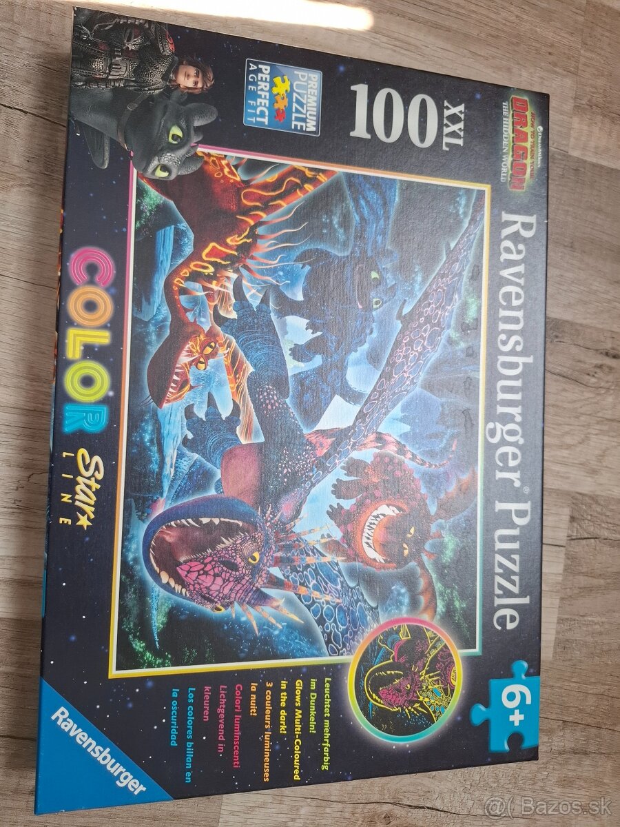 Knihy, puzzle a 3d pero - 7