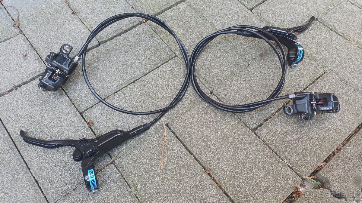 Hydraulicke brzdy Shimano & Mechanicka brzda J.A.K - 7