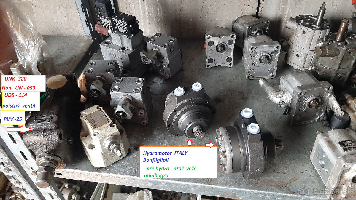 HYDROMATIK A2FM125/61W - VAB010 - nové hydromotory - 7