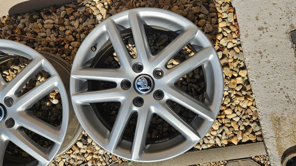 Originál VW disky 5x112 R17 - model - SIENA - 7