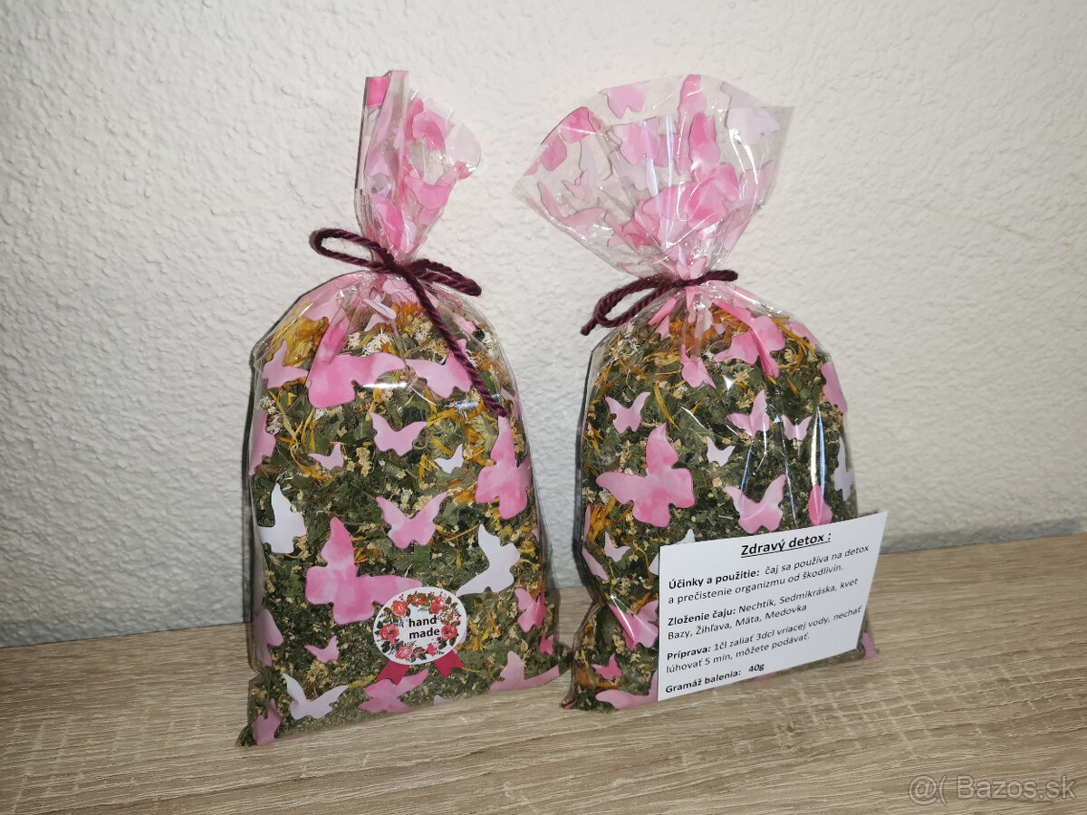 Domáce sypané bylinkové čaje - 7