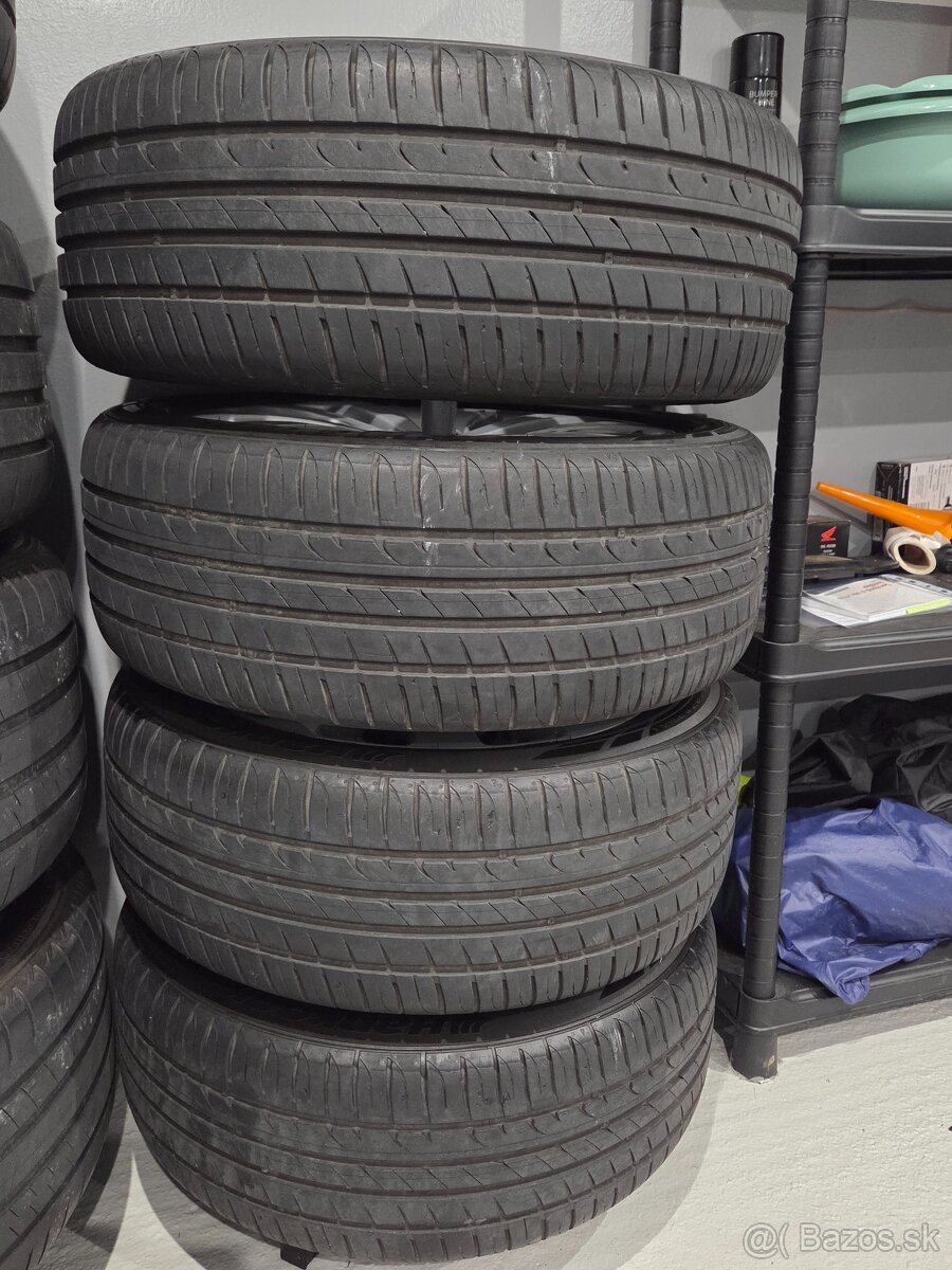 letné pneumatiky 4ks Hankook 215/50 R17 - 7