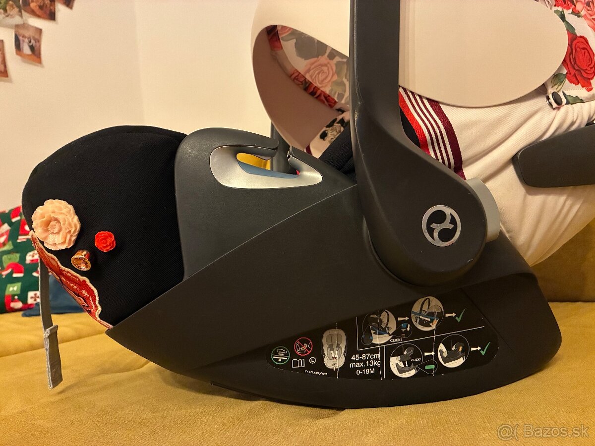 Vajíčko cybex Cloud Z-i size, spring blossom light - 7