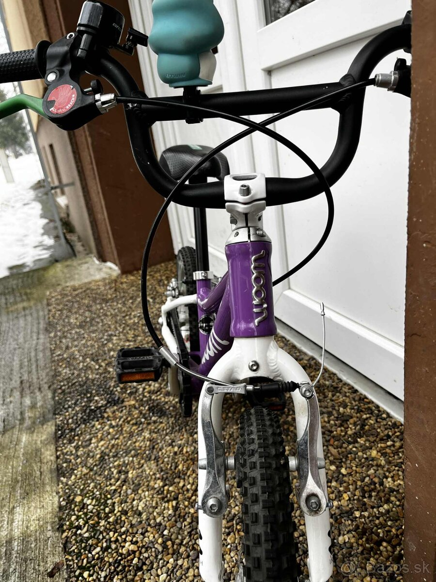 bicykel detský WOOM 2 - 14” fialový - 7