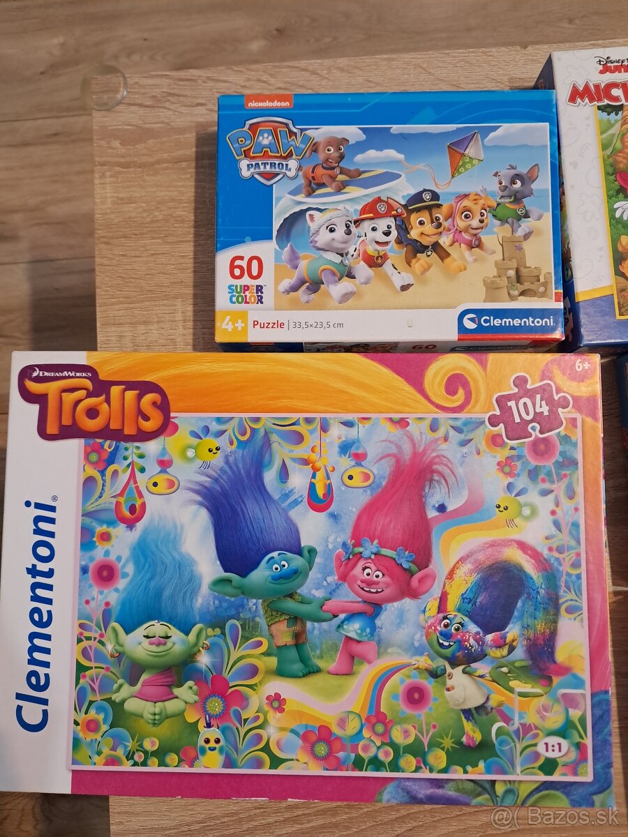 Detske puzzle rôzne od 3-4 rokov - 7