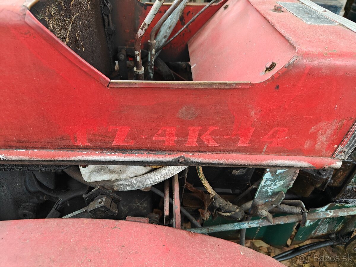 Predám plne funkcny traktor TZ-4K-14 - 7