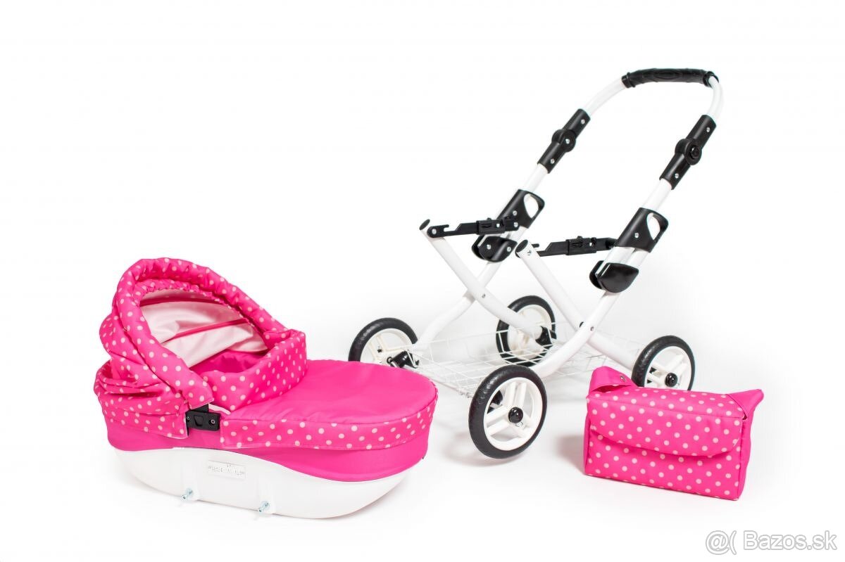Kočík pre bábiku + spievajúca bábika - 7