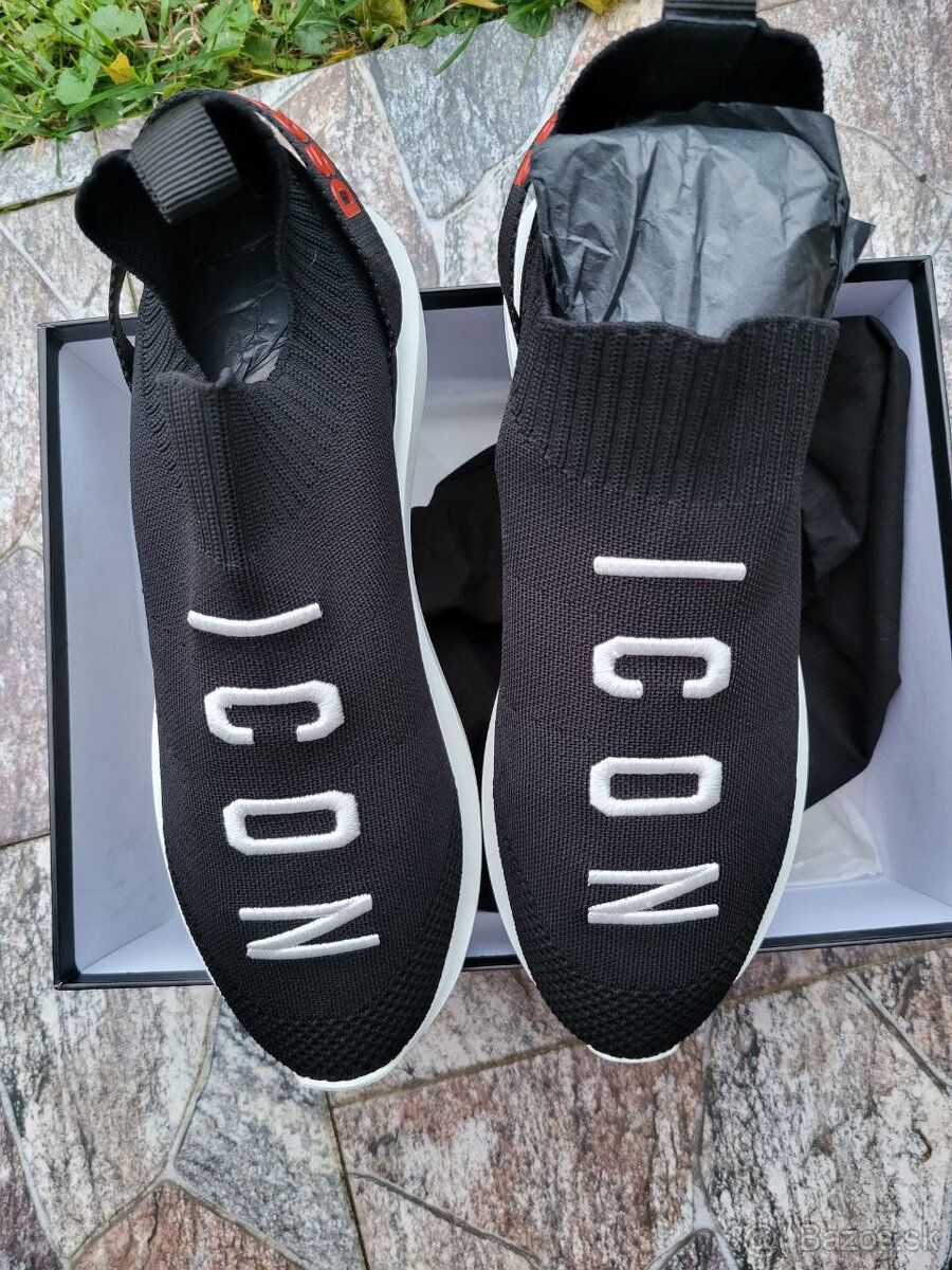 Dsquared2 Icon tenisky. 100% original - 7