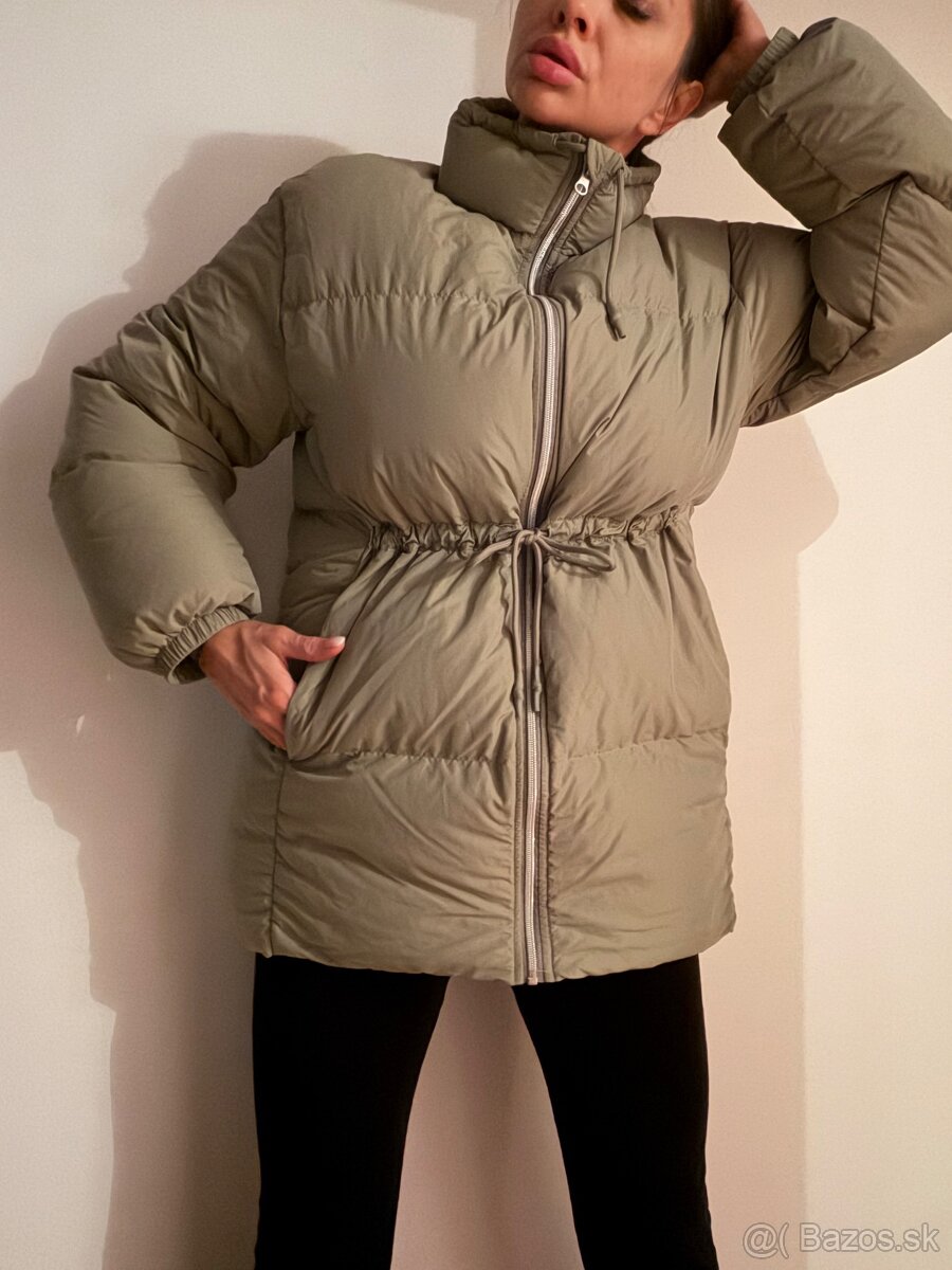 H&M Premium - nádherná perova bunda - PC 159,- € - 7