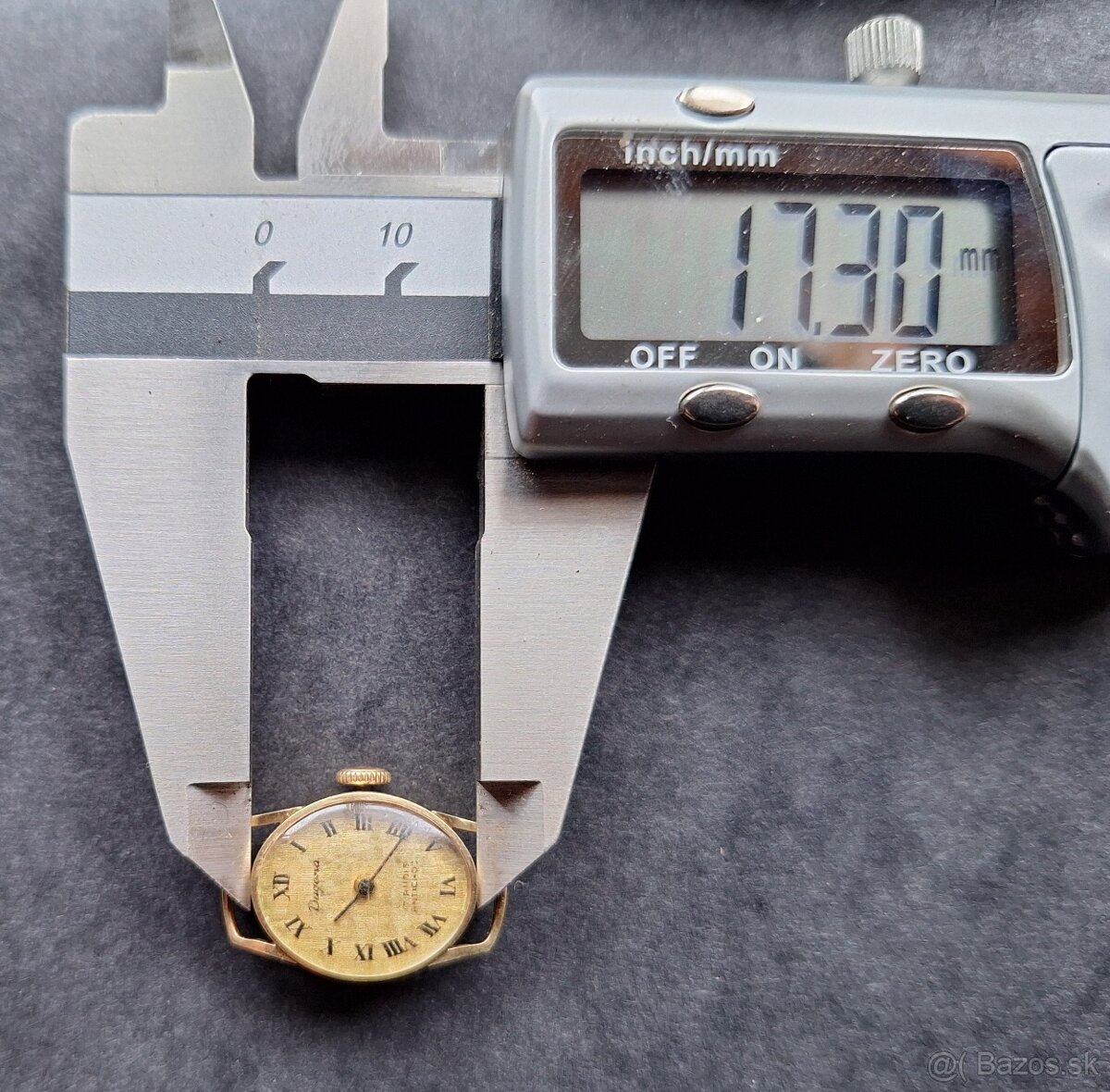 Zlaté dámske hodinky Dugena - 7