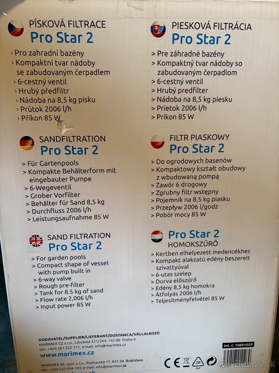 Piesková filtrácia MARIMEX - 7