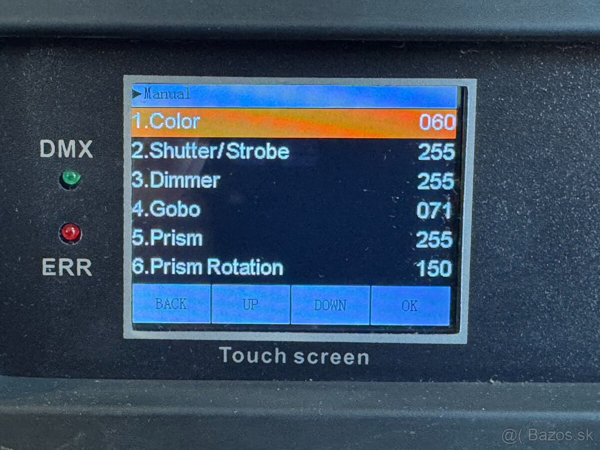 Predám Moving head BEAM 7R 230W +CASE+OBAL (otočne hlavy ) - 7