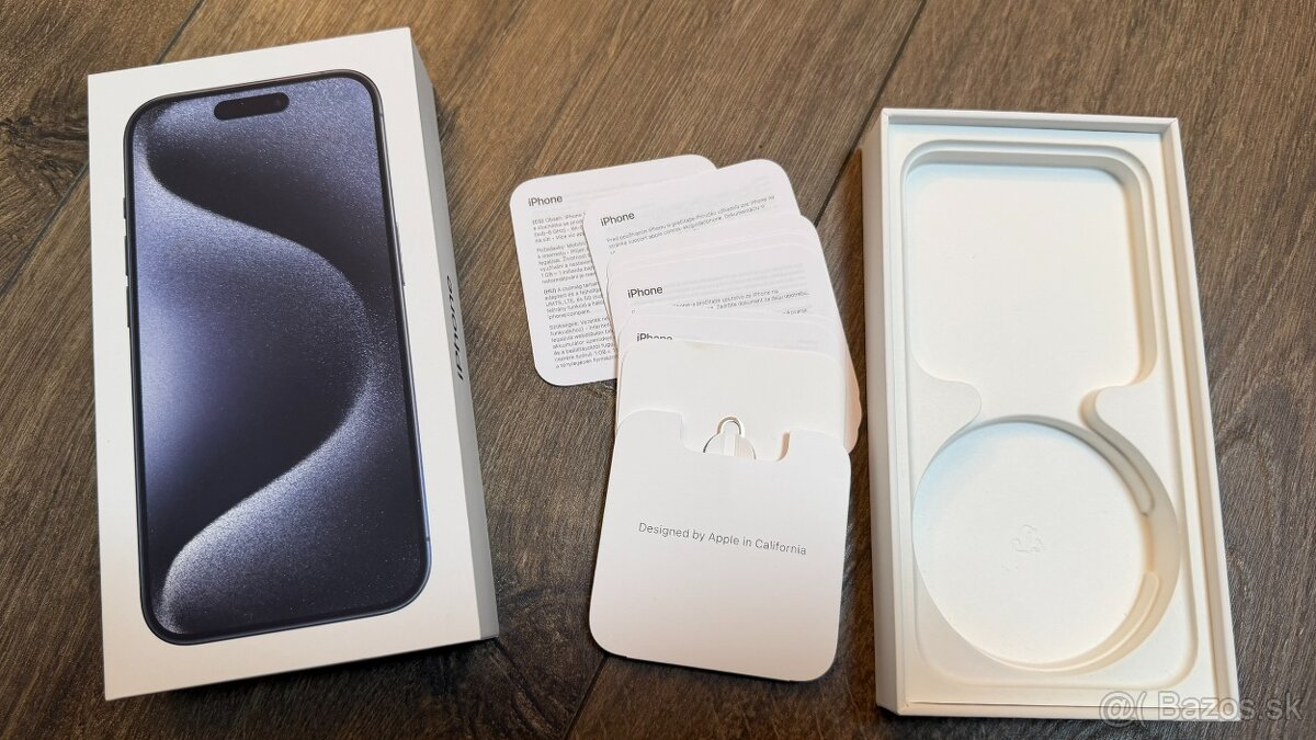 iPhone 15 Pro, Blue Titanium, 256GB - 7