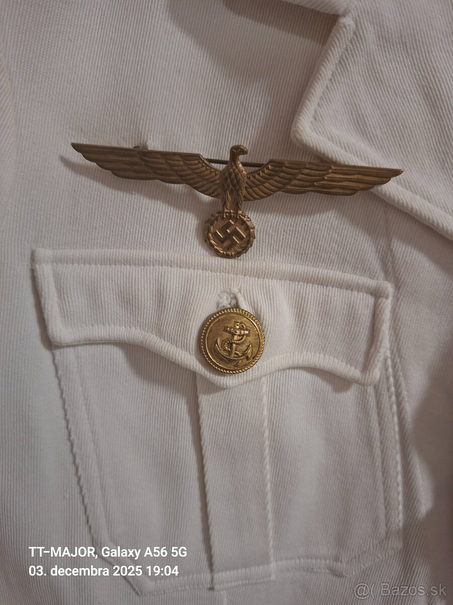 Letná uniforma Kriegsmarine der Wehrmacht - 7