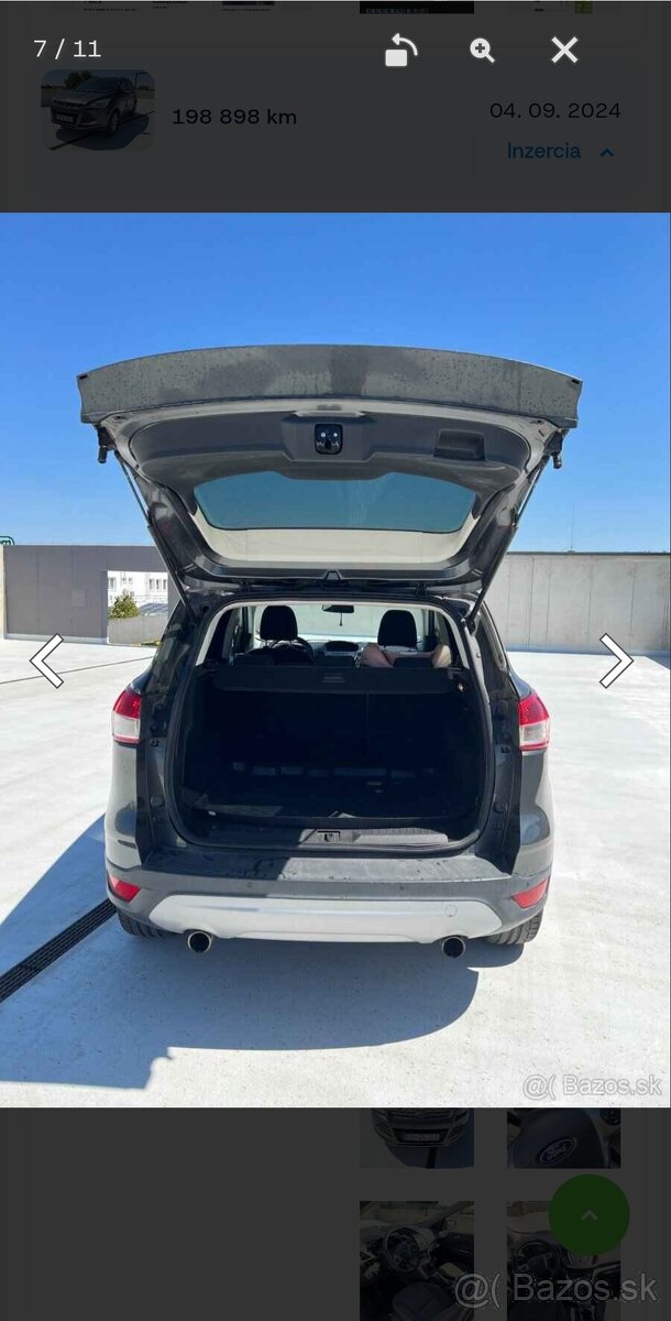 Ford Kuga Ford Kuga 2016 model 1.5 EcoBoost 110kW; 6 - 7