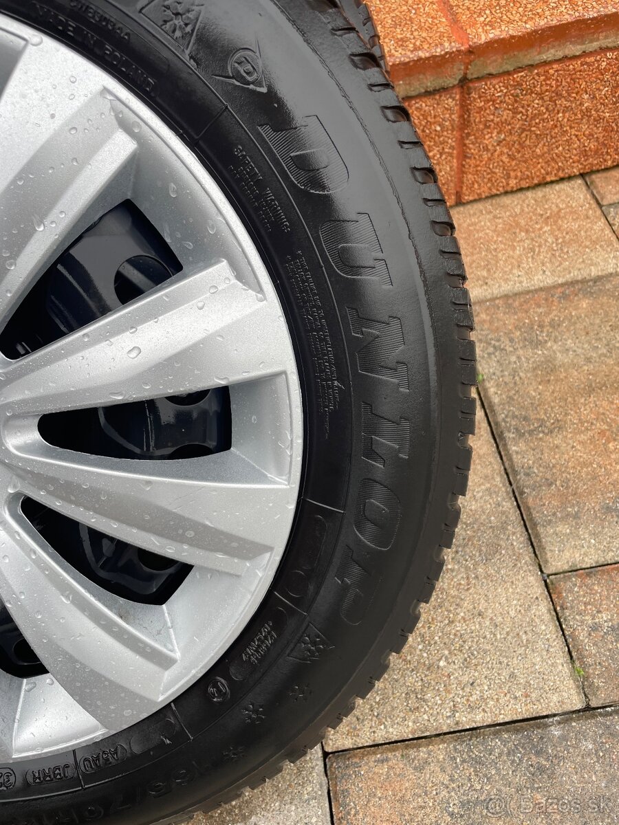 Predám sadu 165/70R14+ocel.disk UP,Citigo,Mii - 7