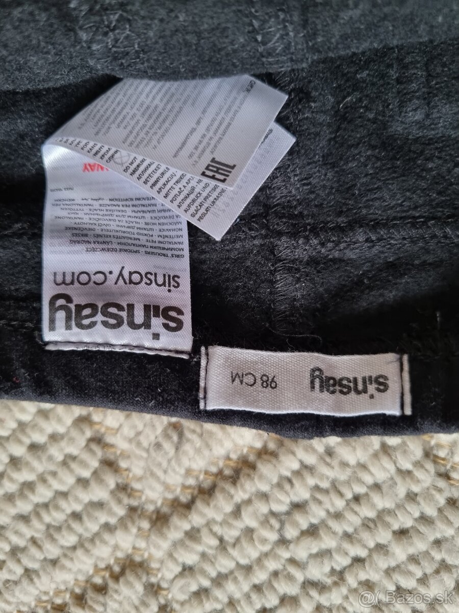 Cierne leginy vel. 92 - 7