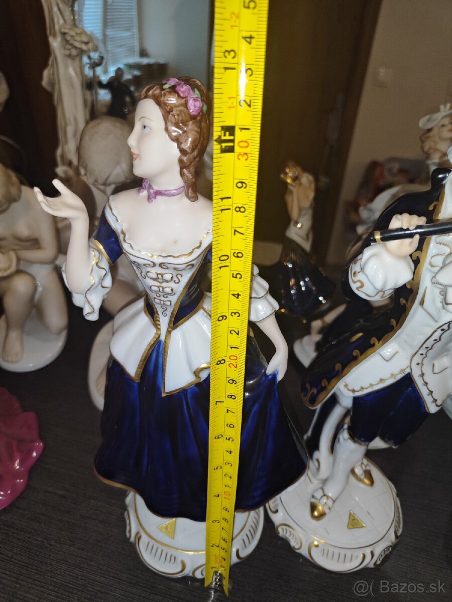 Royal Dux - baroko pár - 7