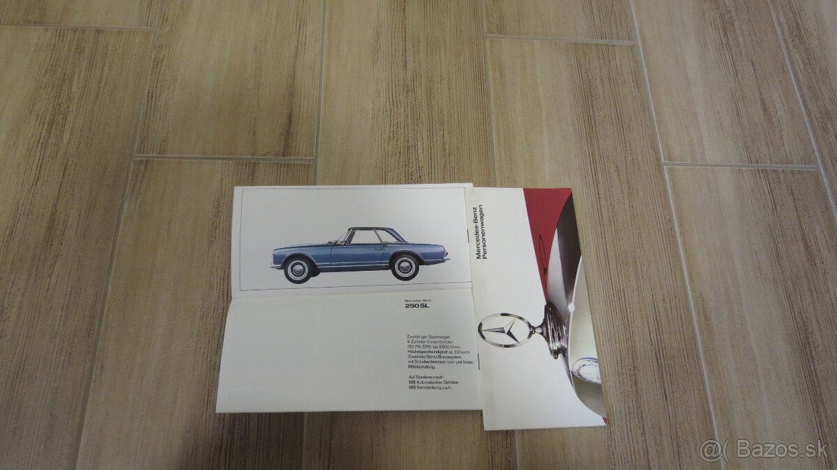Prospekty Mercedes 60.-90. léta. - 7