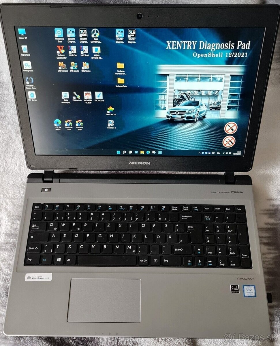 Laptop Mercedes + multiplexer C4 Xentry StarDiagnose12 2021+ - 7