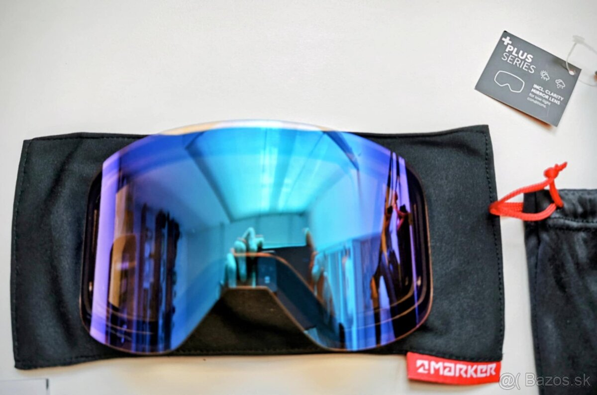 lyžiarske okuliare MARKER SQUADRON MAGNET+,vymeniteľné, nové - 7