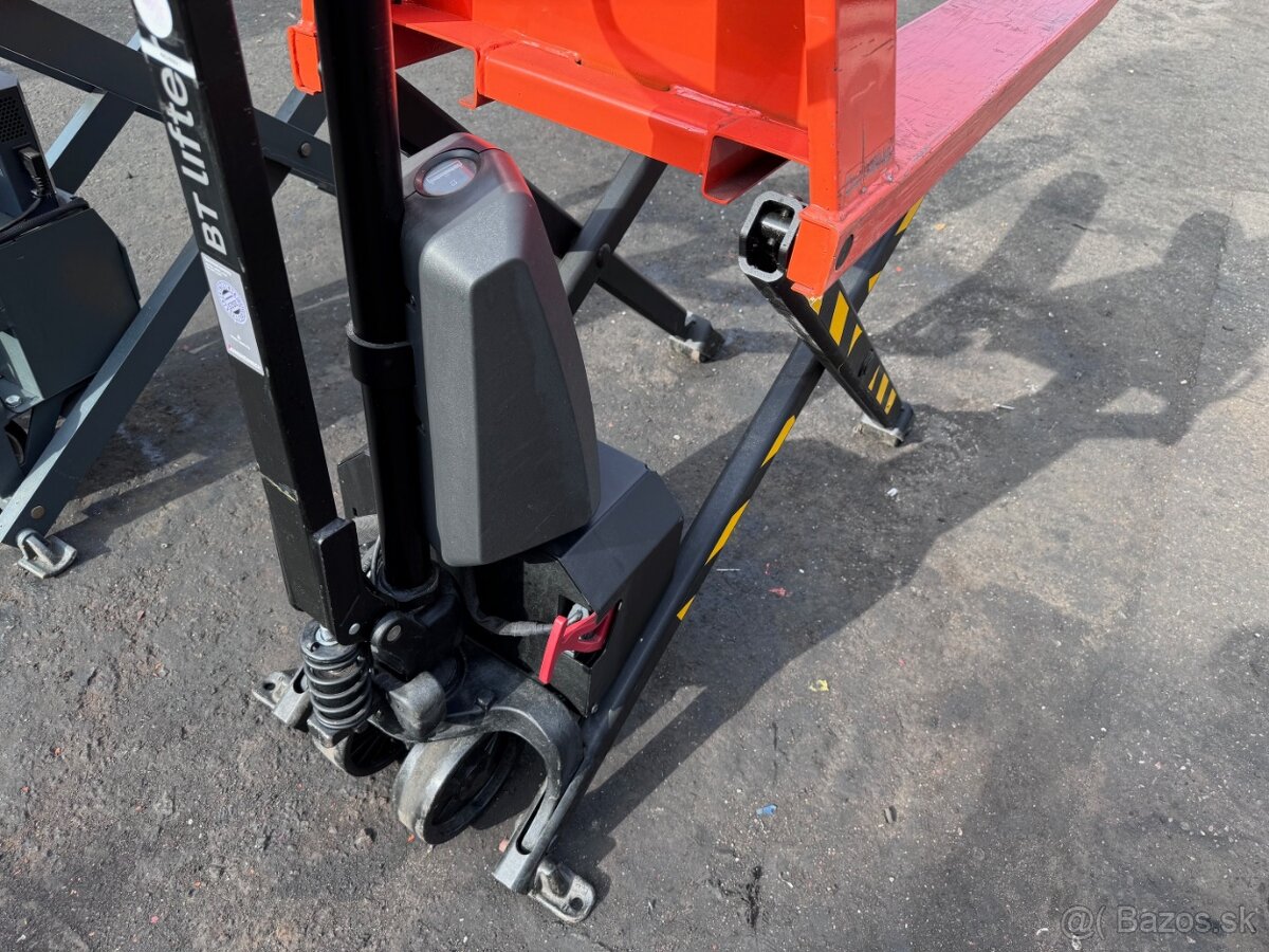 Nůžkový paletový vozík BT s elektrickým zdvihem - 7