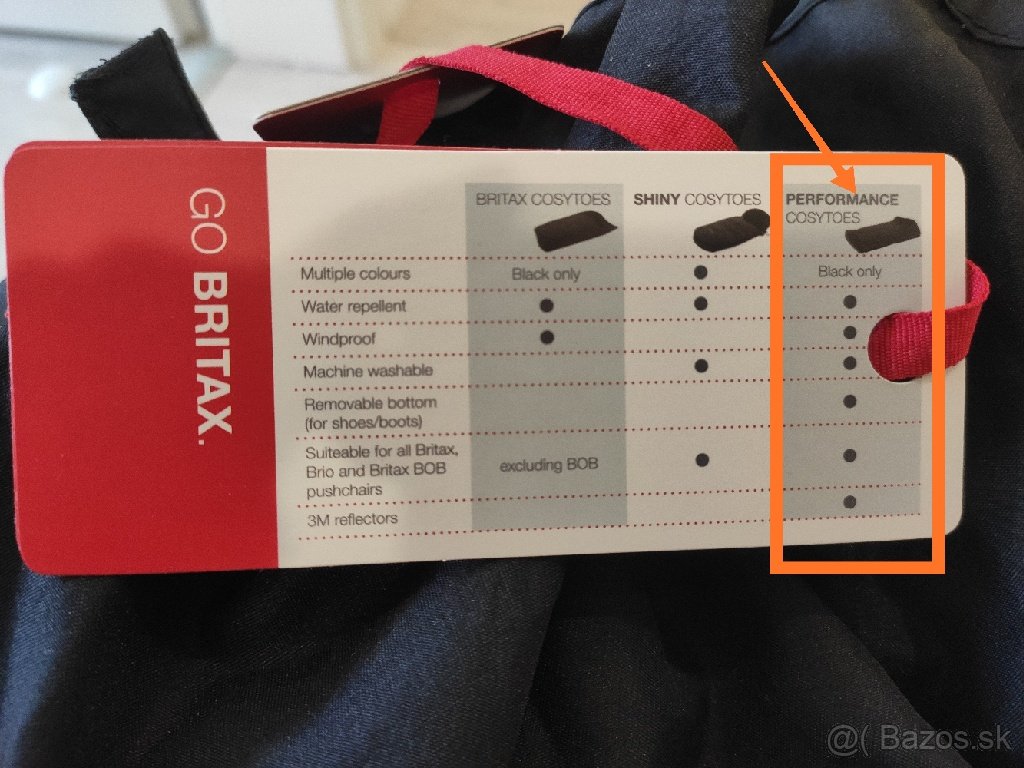 Fusak Britax Performance Cosytoes
- 7