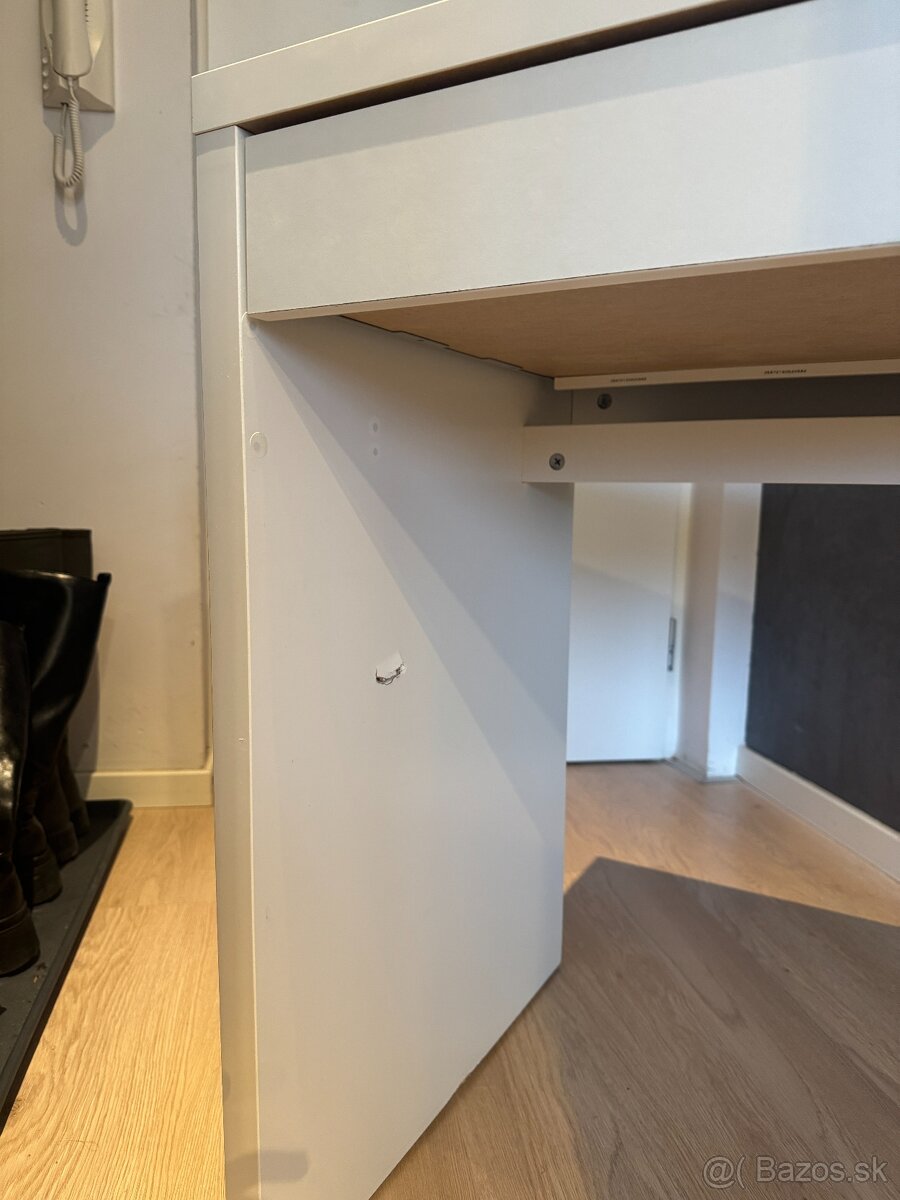 IKEA písací stôl MICKE biely (73 × 50 cm) - 7