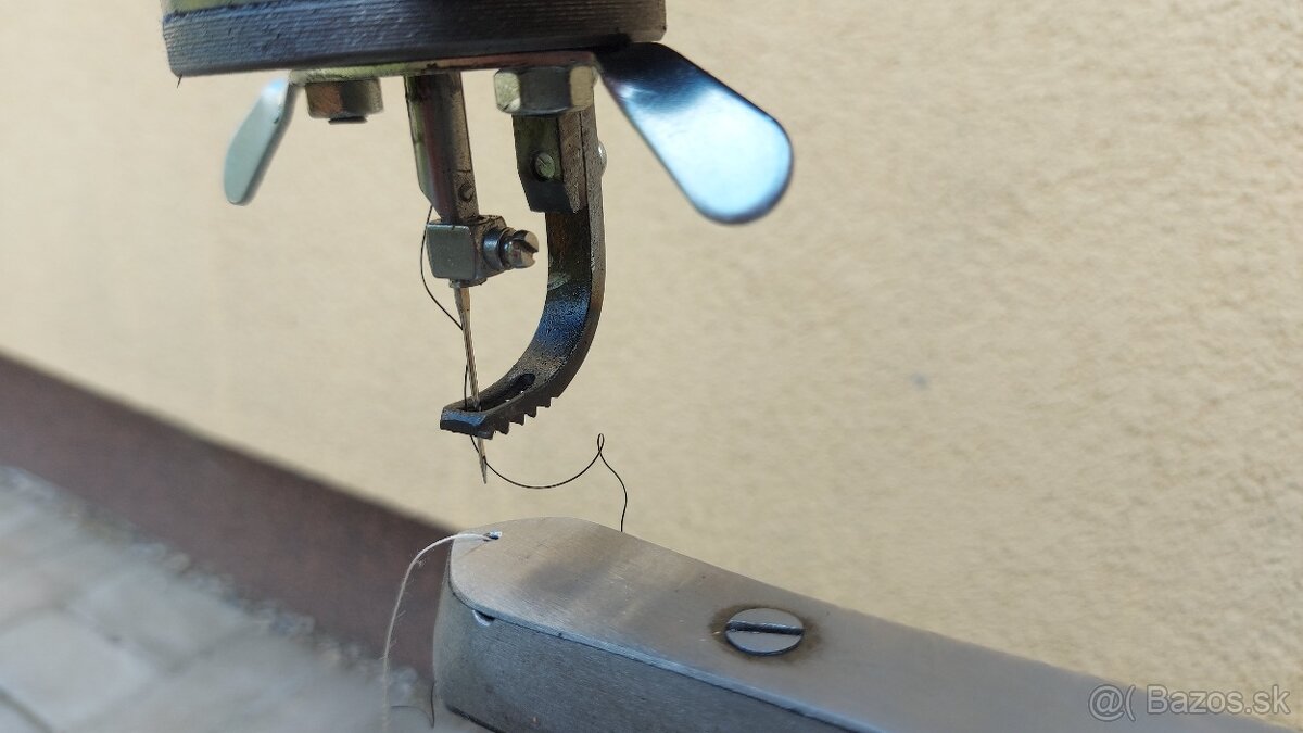 Šijací stroj na kožu ručný, mašina na šitie ručná - 7