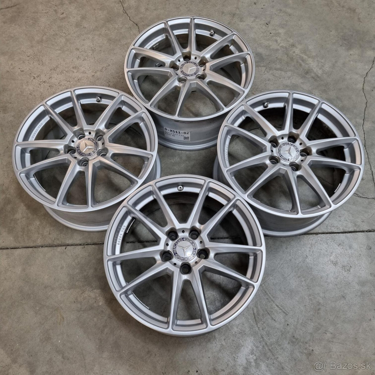 Hliníkové Brock disky 5x112 R17 7,5J ET47 - 7