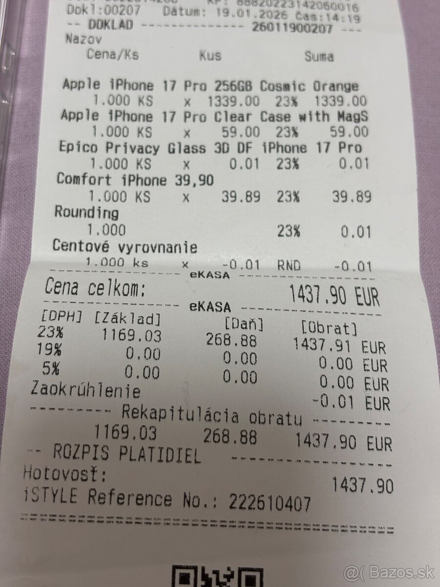 iPhone 17 Pro 256GB Cosmic Orange - 7