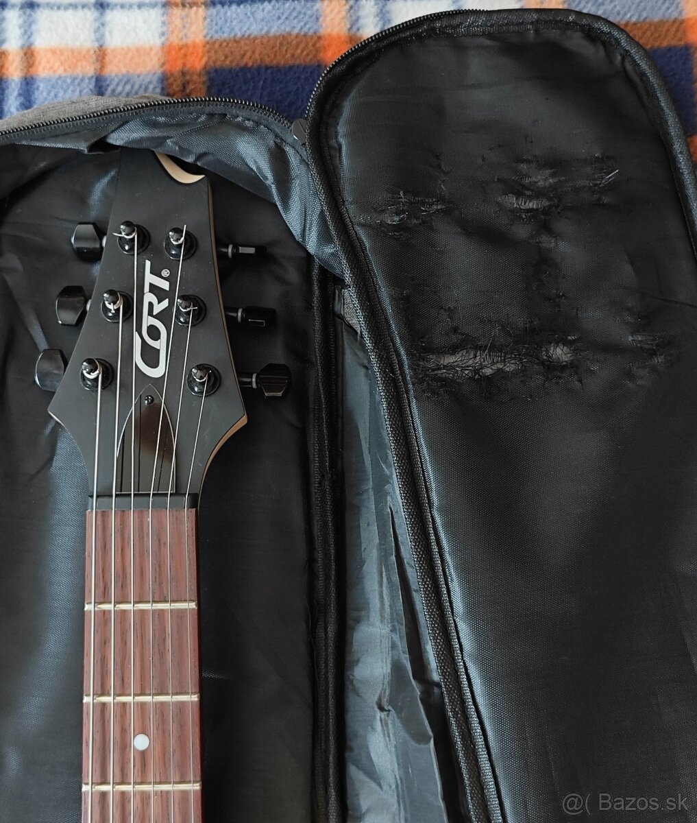 Elektrická gitara Cort KX100 Metallic Ash + príslušenstvo - 7